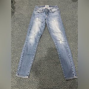 PAIGE light wash skinny jeans